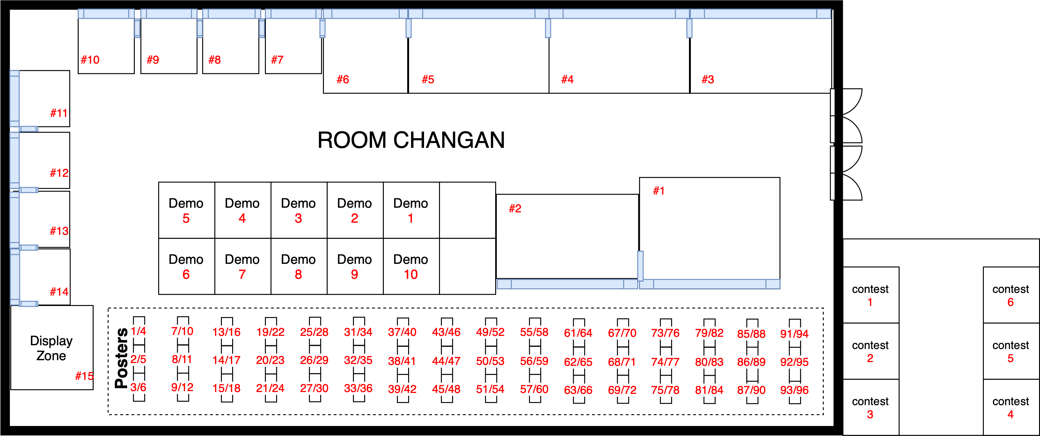 Exhibition Stands and Booth Guides, texture mapping and templates -  Metaverse Academy